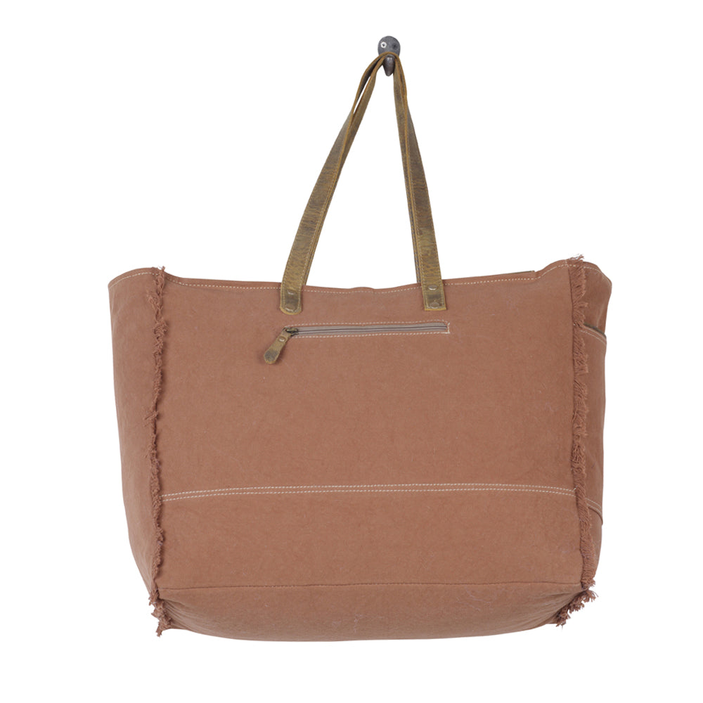 SALT N PEPPER CANVAS AND HAIRON BAG - PhishStones Products