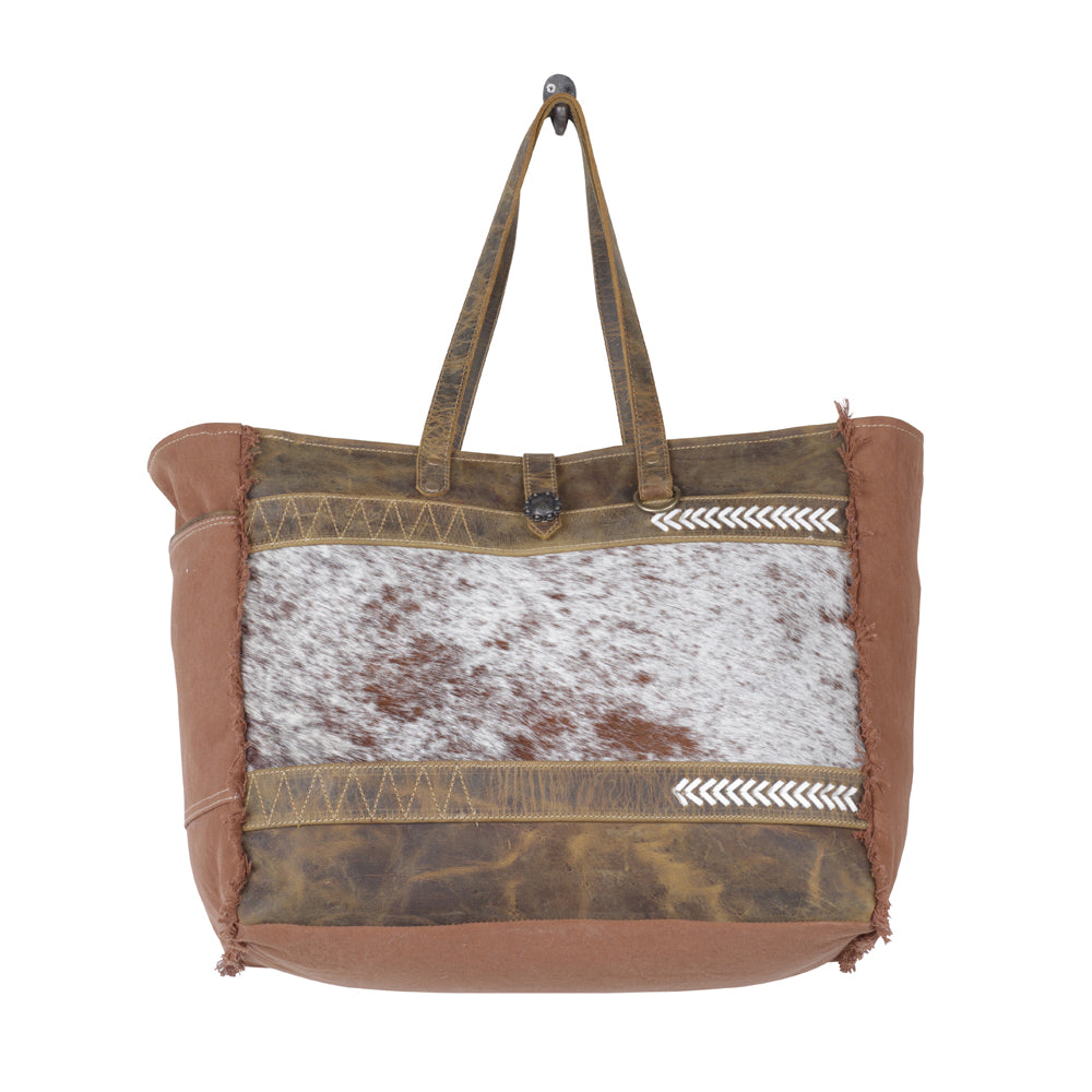 SALT N PEPPER CANVAS AND HAIRON BAG - PhishStones Products