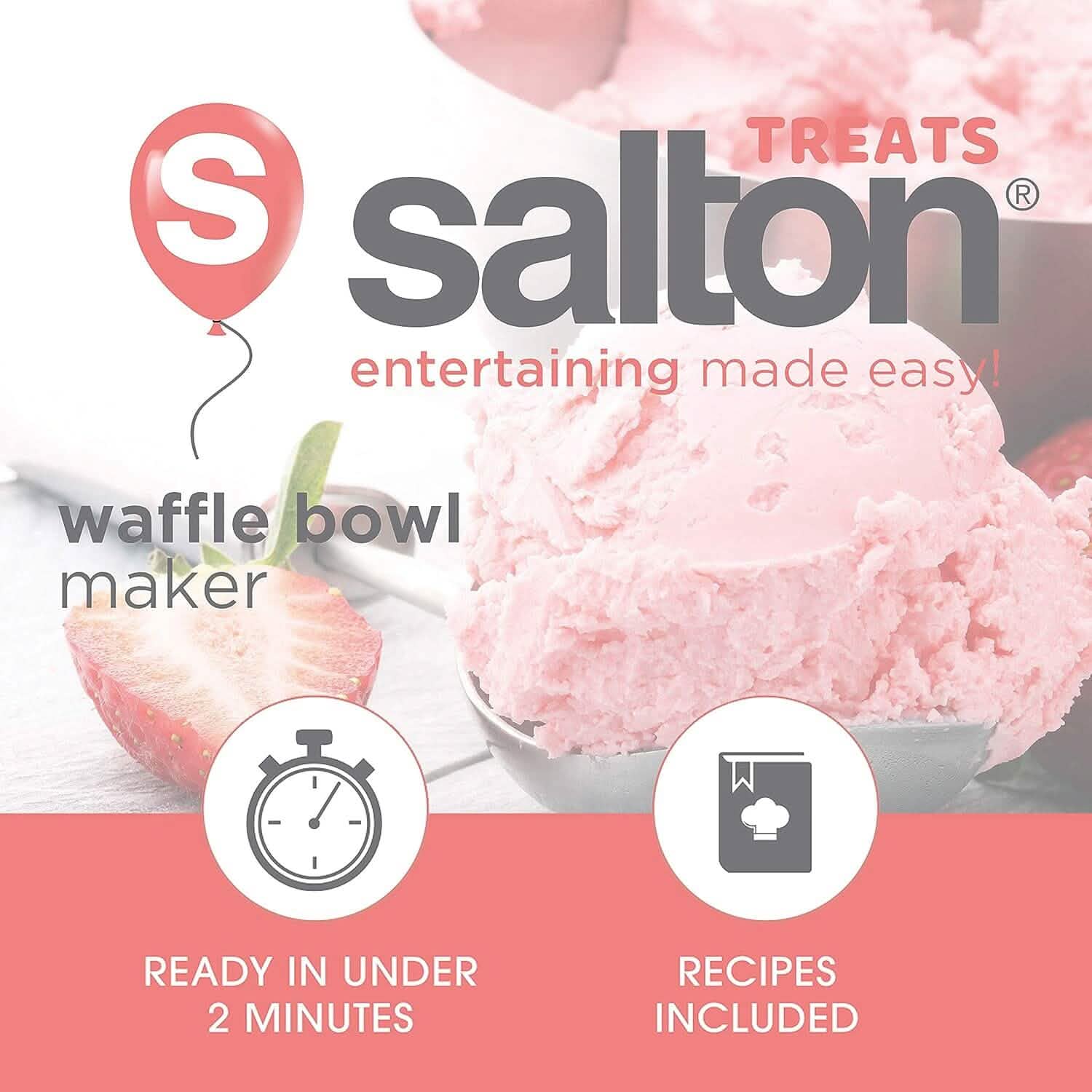 Salton Waffle Bowl Maker - PhishStones Products