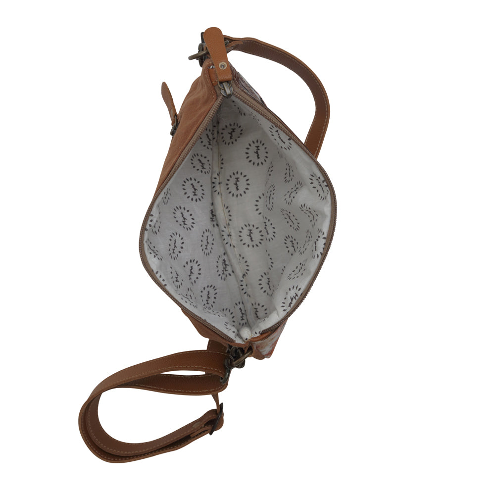 SANSA CHEVRON HANDTOOLED BAG - PhishStones Products