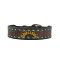 Scenic Hand - Tooled Leather Dog Collar - PhishStones Products