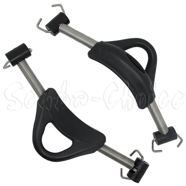 Scuba Choice Scuba Diving Stainless Steel Spring Fin Straps Pin Style - Pair
