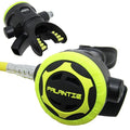 Palantic AS206 Black/Yellow Second Stage Regulator Octopus w/ 36" 350PSI Hose