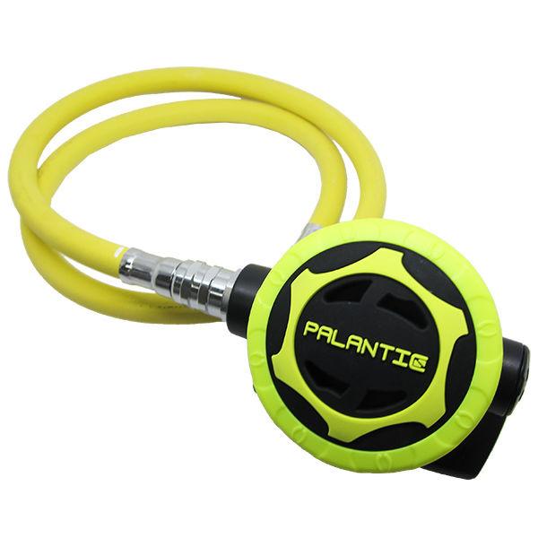 Palantic AS206 Black/Yellow Second Stage Regulator Octopus w/ 36" 350PSI Hose