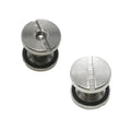 Scuba Choice Backplate Stainless Steel Book Screws, Pair