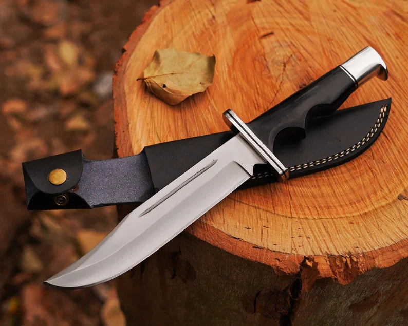 Scream Replica Knife | Ghost face Replica Buck 120 Hunting Knife | Real Blade Knife| Christmas Gift | Horror Movie Prop | knives - PhishStones Products