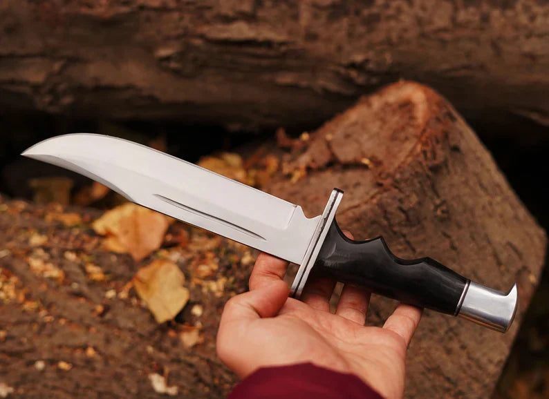 Scream Replica Knife | Ghost face Replica Buck 120 Hunting Knife | Real Blade Knife| Christmas Gift | Horror Movie Prop | knives - PhishStones Products