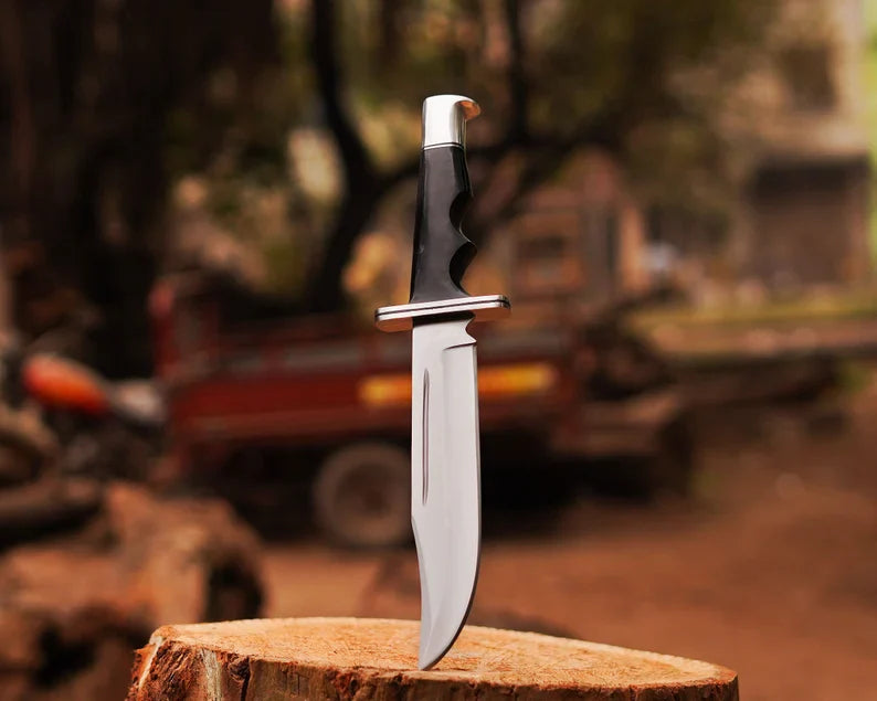 Scream Replica Knife | Ghost face Replica Buck 120 Hunting Knife | Real Blade Knife| Christmas Gift | Horror Movie Prop | knives - PhishStones Products