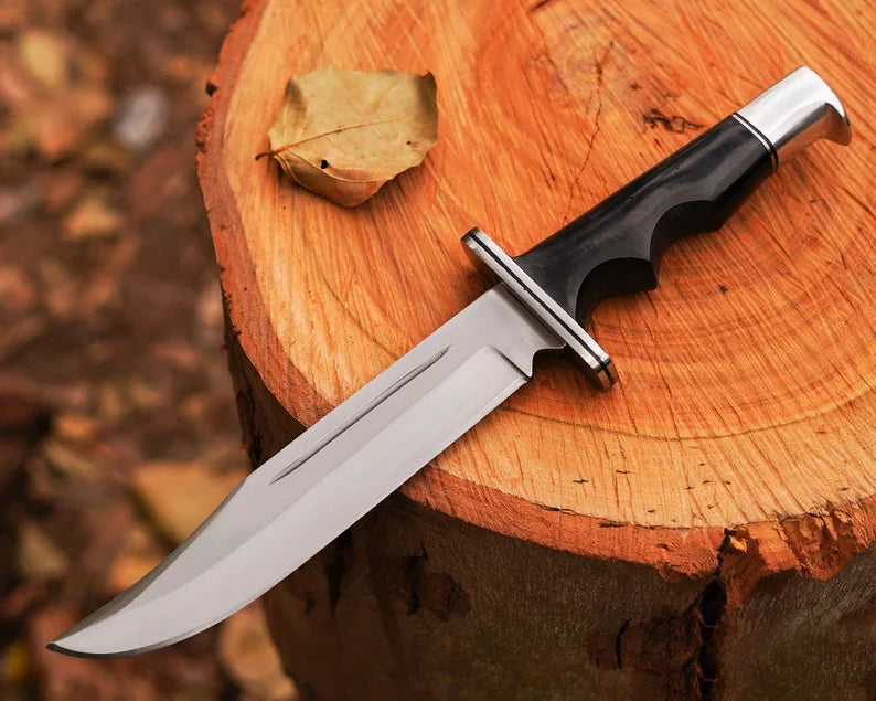 Scream Replica Knife | Ghost face Replica Buck 120 Hunting Knife | Real Blade Knife| Christmas Gift | Horror Movie Prop | knives - PhishStones Products