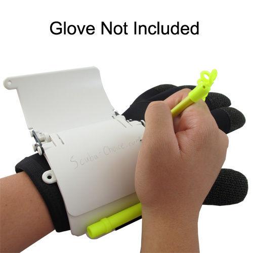Scuba Diving 3 Panels Wrist Writing Dive Slate with Pencil