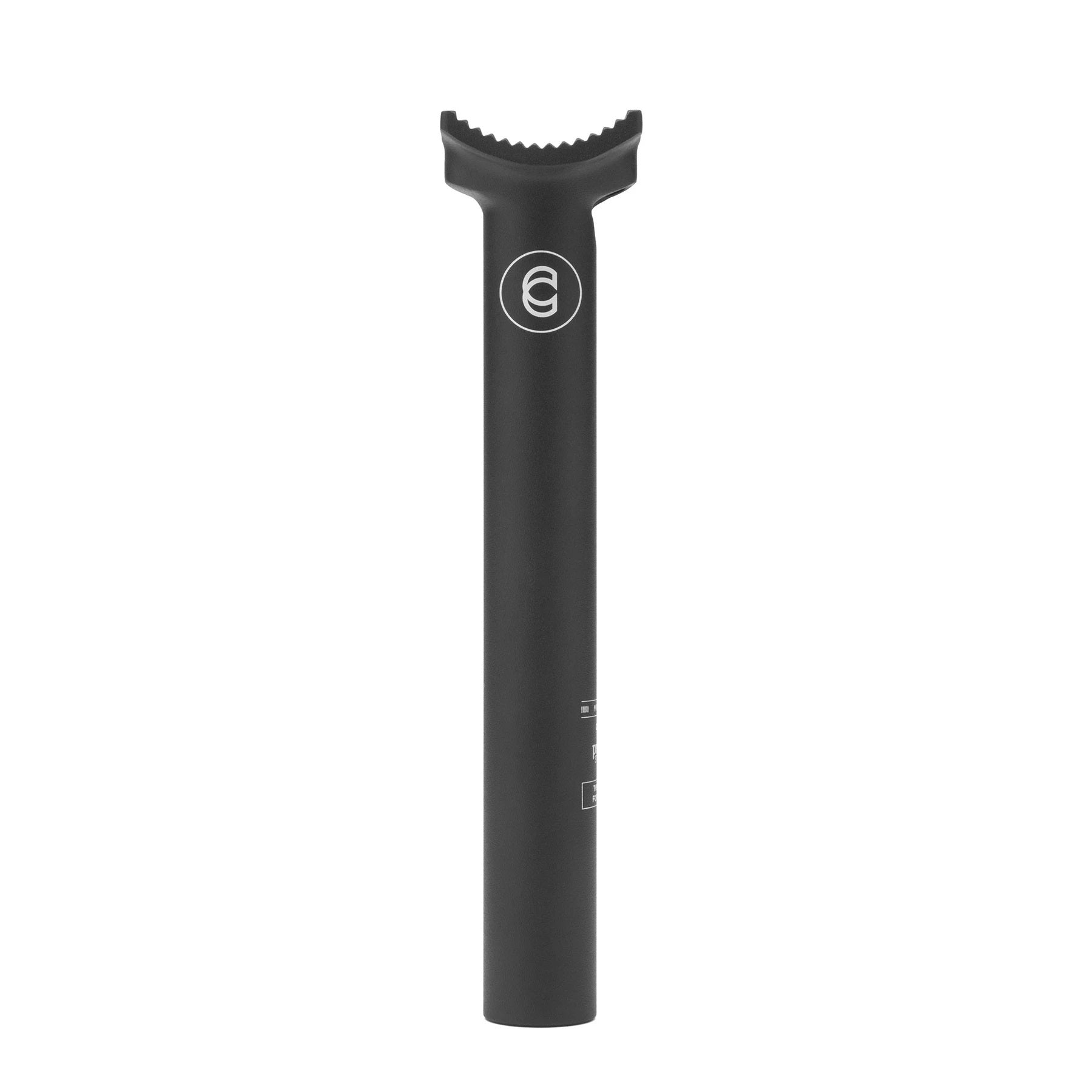 Cinema BMX Medium Stealth Seat Post 200mm - Black