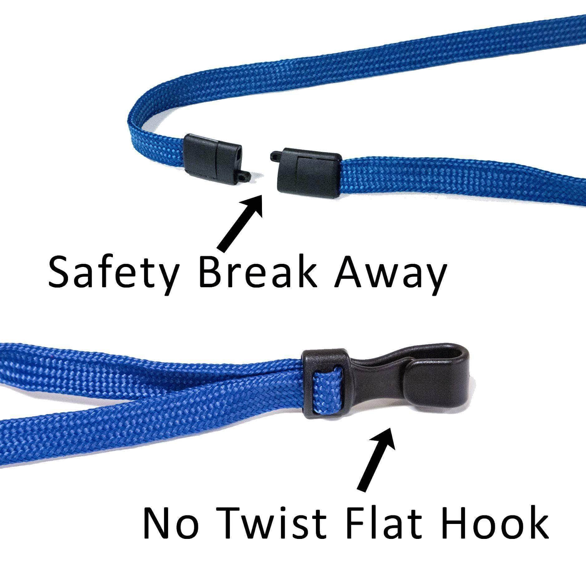 Secure Badge Holder Duolite ® Vertical 2 ID Card Holder, and Lanyard Bundle - PhishStones Products