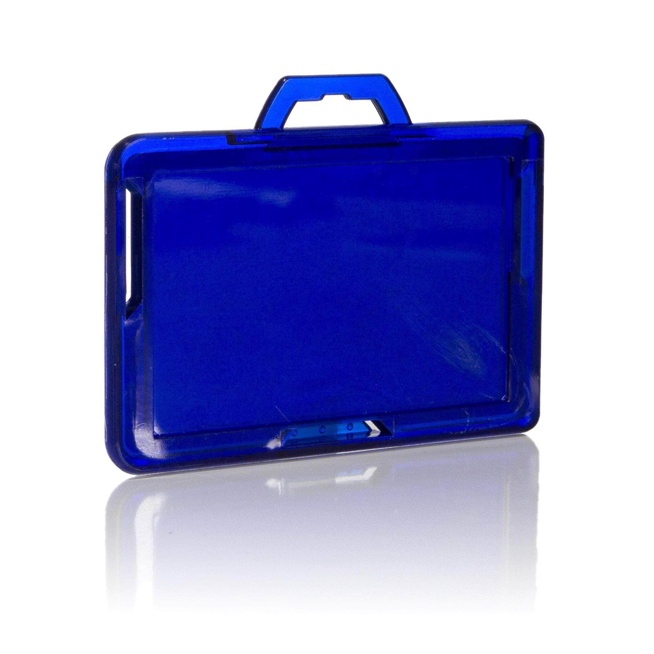 Secure Badge Holder Lite ™ Landscape 1 ID Card Holder - PhishStones Products