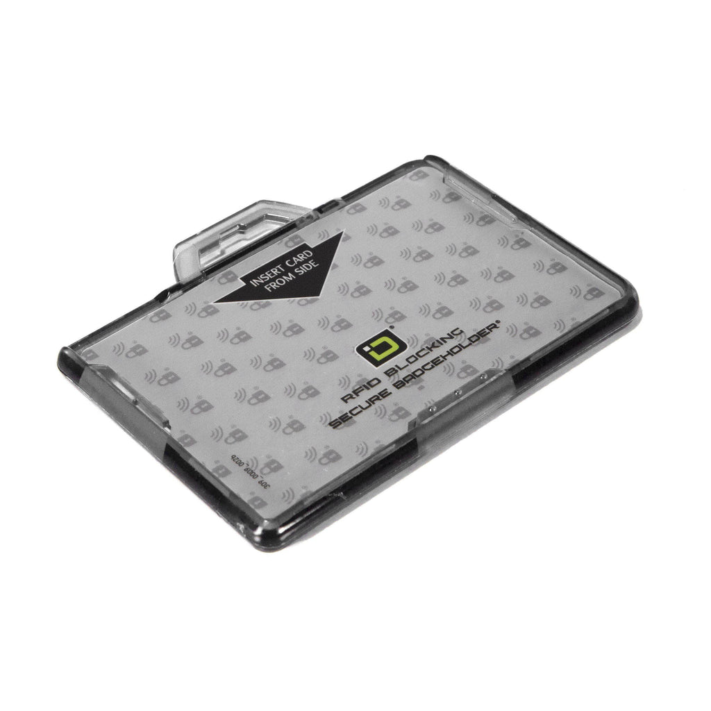 Secure Badge Holder Lite ™ Landscape 1 ID Card Holder - PhishStones Products