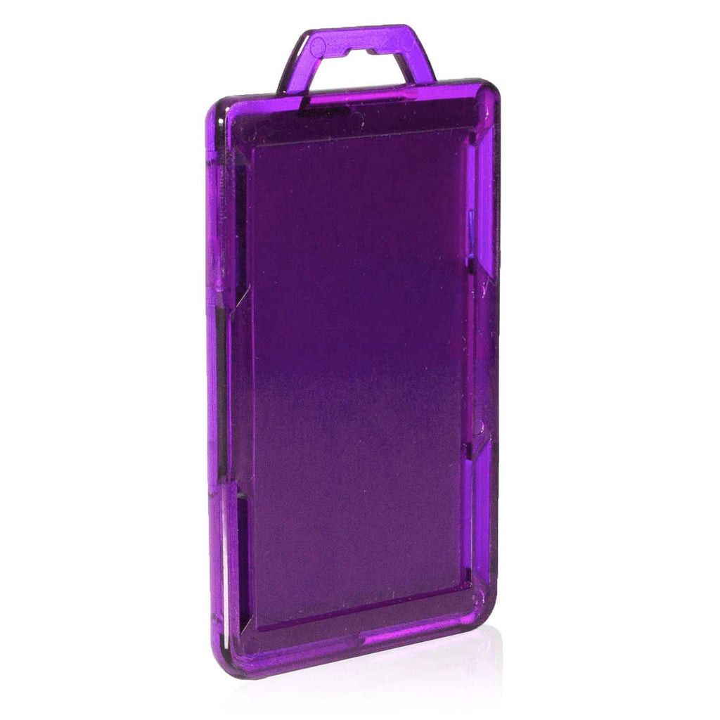 Secure Badge Holder Lite ™ Vertical 1 ID Card Holder - PhishStones Products