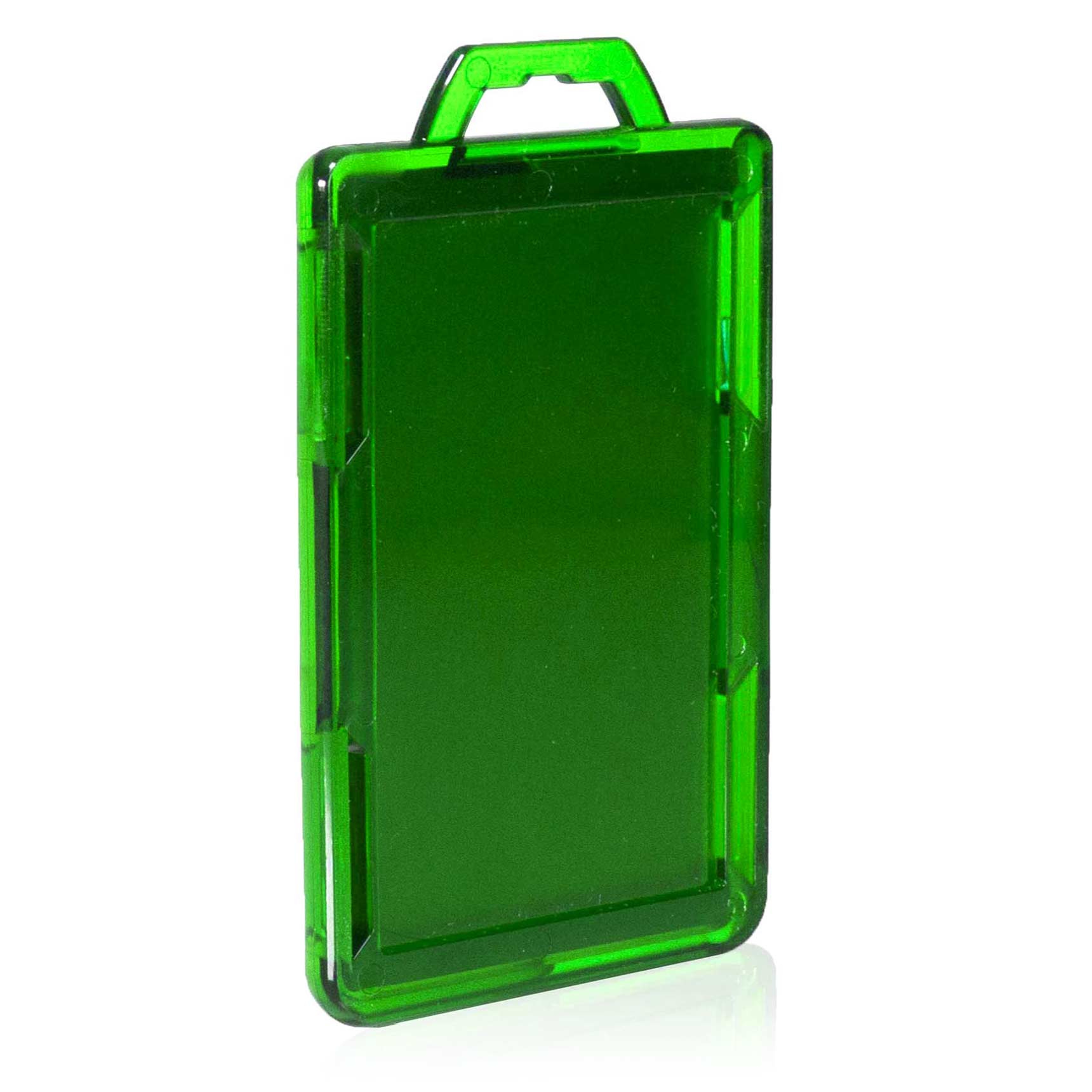 Secure Badge Holder Lite ™ Vertical 1 ID Card Holder - PhishStones Products
