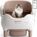 Self - Cleaning Cat Litter Box with App Control — Open - Top Auto Litter Box, 10L Odor - Free Waste Bin, Whisper - Quiet Smart Litter Box for Multi - Cat Homes - PhishStones Products