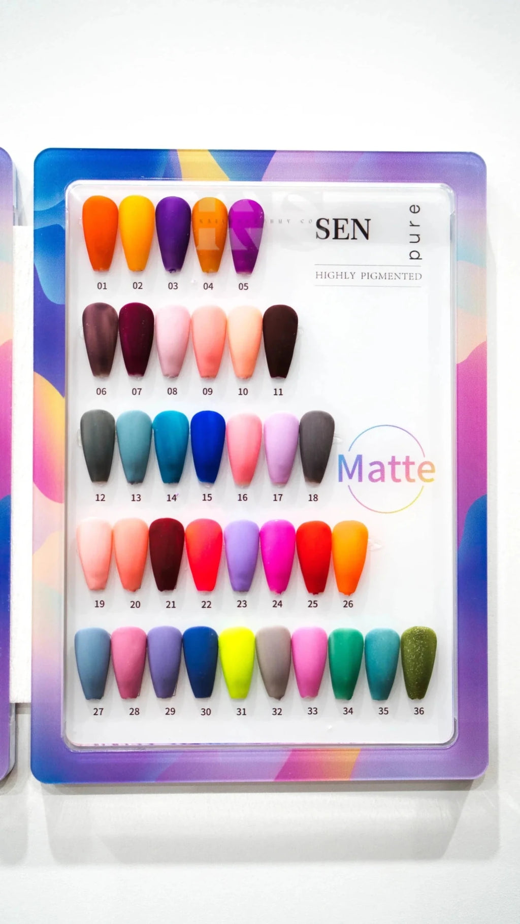 SEN PURE Mood 36 Gel Collection (Free Top - Base - Matte) - PhishStones Products