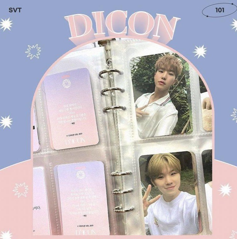 Seventeen D-Icon (Dicon) Photocard 101: Custom Book
