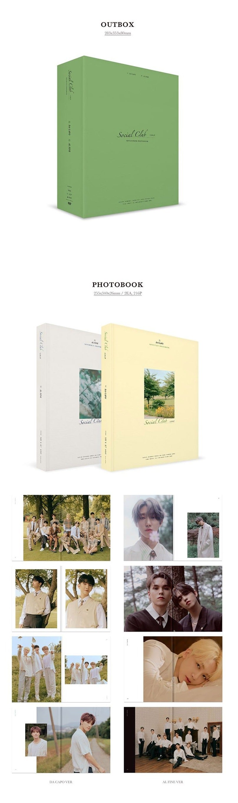 Seventeen Photobook "Social Club: Carat"