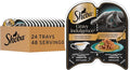 Sheba Gravy Indulgence Adult Wet Cat Food Chicken Entree in Extra Gravy, 2.6 oz. Twin - Pack Trays (24 Count, 48 Servings) - PhishStones Products