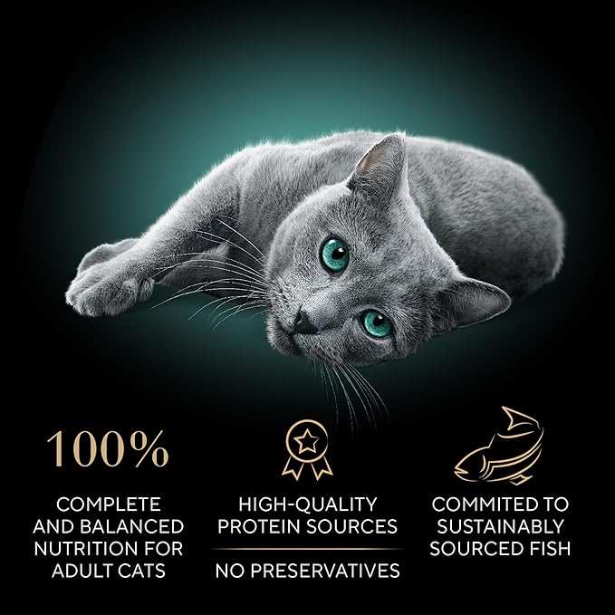 Sheba Perfect Portions Wet Cat Food Cuts in Gravy Variety Pack, Roasted Chicken Entree, with Sustainable Salmon, 2.6 oz. Twin - Pack Trays (18 Count, 36 Servings) (Pack of 2) - PhishStones Products