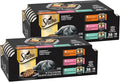 Sheba Perfect Portions Wet Cat Food Cuts in Gravy Variety Pack, Roasted Chicken Entree, with Sustainable Salmon, 2.6 oz. Twin - Pack Trays (18 Count, 36 Servings) (Pack of 2) - PhishStones Products