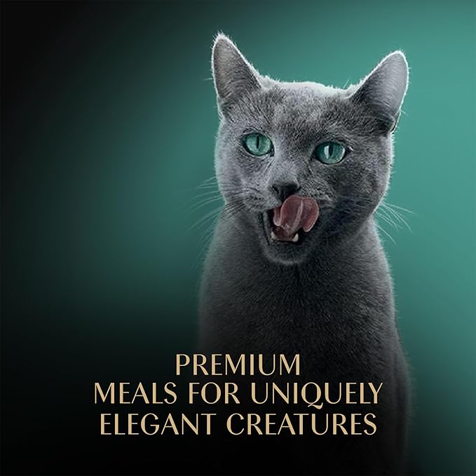 Sheba Perfect Portions Wet Cat Food Cuts in Gravy Variety Pack, Roasted Chicken Entree, with Sustainable Salmon, 2.6 oz. Twin - Pack Trays (18 Count, 36 Servings) (Pack of 2) - PhishStones Products
