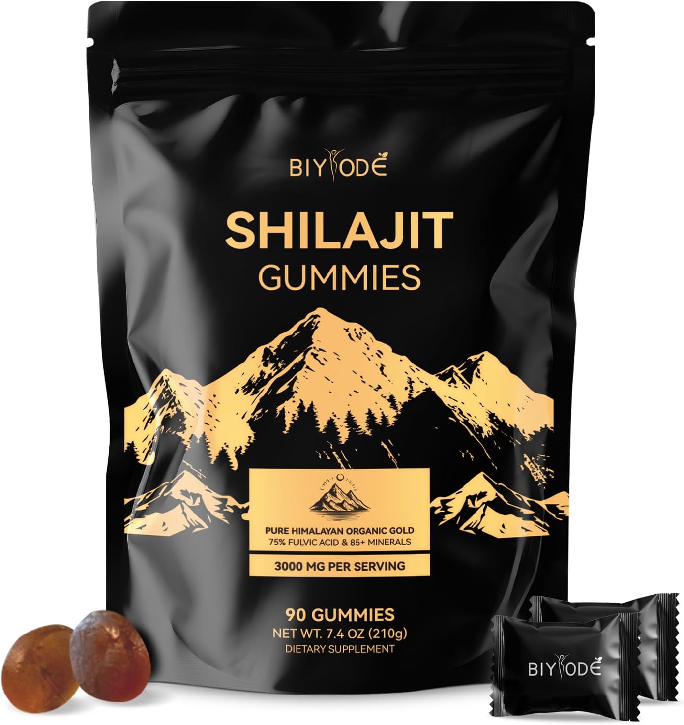 Shilajit Gummies - 90 Gummies - PhishStones Products