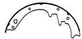Porterfield Brake Shoes for 1979 FORD GRANADA w/Rear Drums