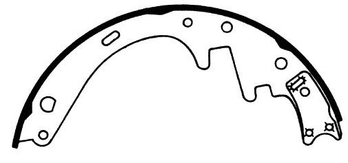 Porterfield Brake Shoes for 1979 FORD BRONCO