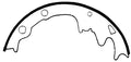 Porterfield Brake Shoes for 1974 FORD MUSTANG