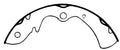 Porterfield Brake Shoes for 1972 MAZDA RX 2