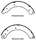 Porterfield Brake Shoes for 1969 MG MGC