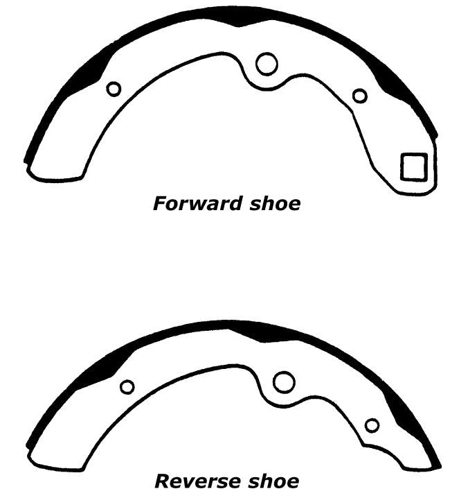 Porterfield Brake Shoes for 1972 NISSAN 240Z