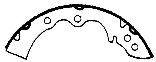Porterfield Brake Shoes for 1980 MAZDA RX 7