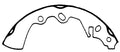 Porterfield Brake Shoes for 1978 MAZDA RX 4