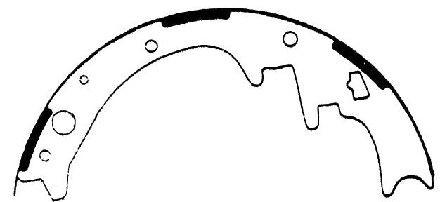 Porterfield Brake Shoes for 1973 DODGE CHALLENGER