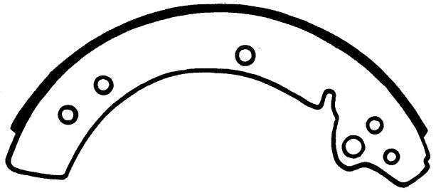 Porterfield Brake Shoes for 1970 VOLVO P1800