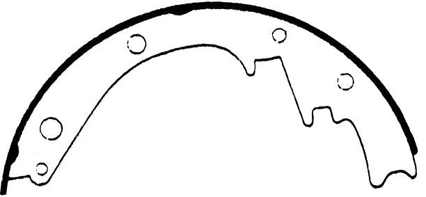 Porterfield Brake Shoes for 1981 CHEVROLET SUBURBAN 1500 4WD