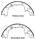 Porterfield Brake Shoes for 1994 FORD F350 1 Ton 2WD DRW  3 1/2 Rear Shoe