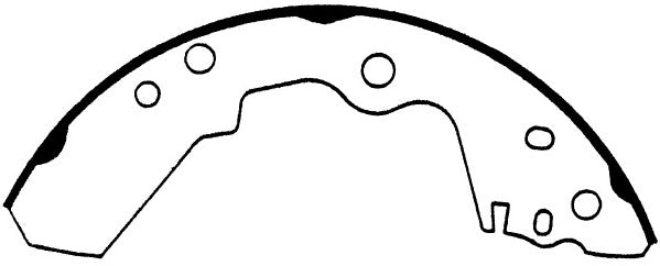 Porterfield Brake Shoes for 1995 HONDA PASSPORT 4cyl