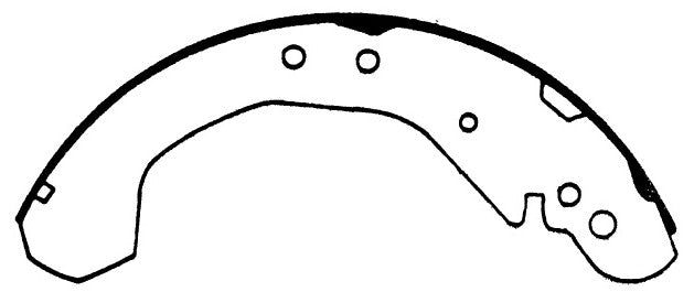 Porterfield Brake Shoes for 1991 CHEVROLET C1500 2WD Std Cab HD Ch