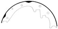 Porterfield Brake Shoes for 1994 JEEP CHEROKEE with 10" Rear Shoe