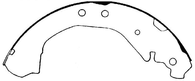Porterfield Brake Shoes for 1996 CHEVROLET K1500 4WD 10" Rear Drum