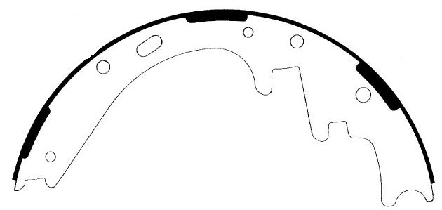 Porterfield Brake Shoes for 1999 FORD F150 2WD Rear Drum 5 Lug