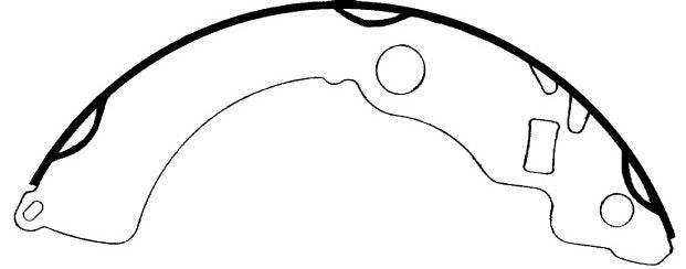 Porterfield Brake Shoes for 1999 SUZUKI SWIFT 3 Door R/Drums
