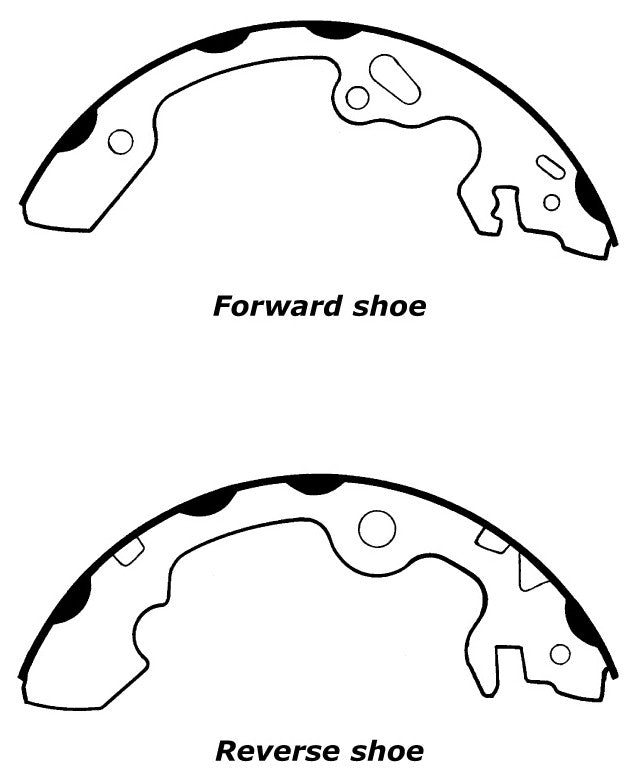 Porterfield Brake Shoes for 2005 FORD FOCUS R/Drum