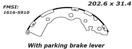 Porterfield Brake Shoes for 2010 KIA RIO R/drums