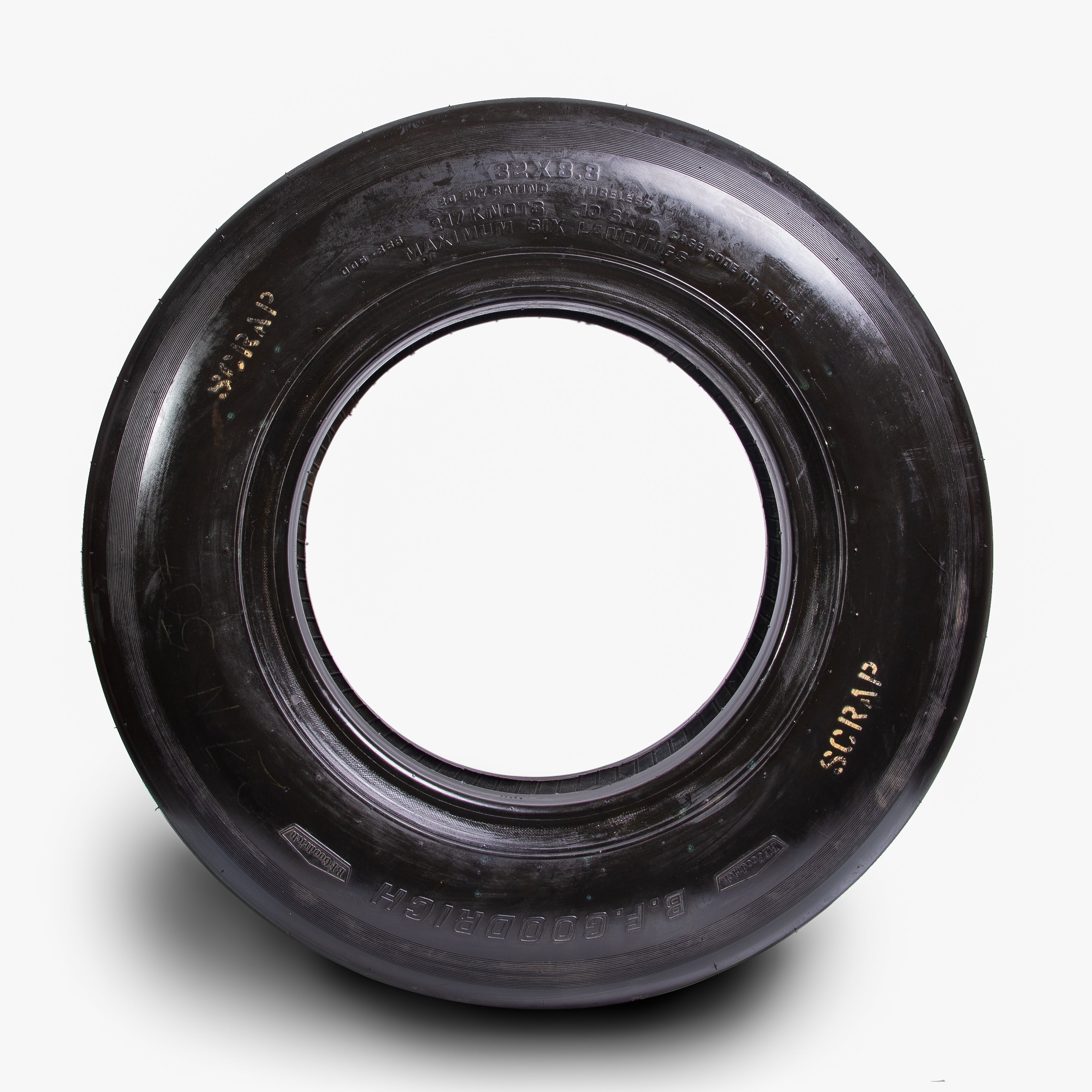 Space Shuttle Columbia - Flown Nose Landing Gear Tire